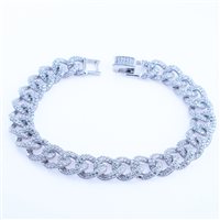Pulsera Mujer in Plata Zircone FGBR00628